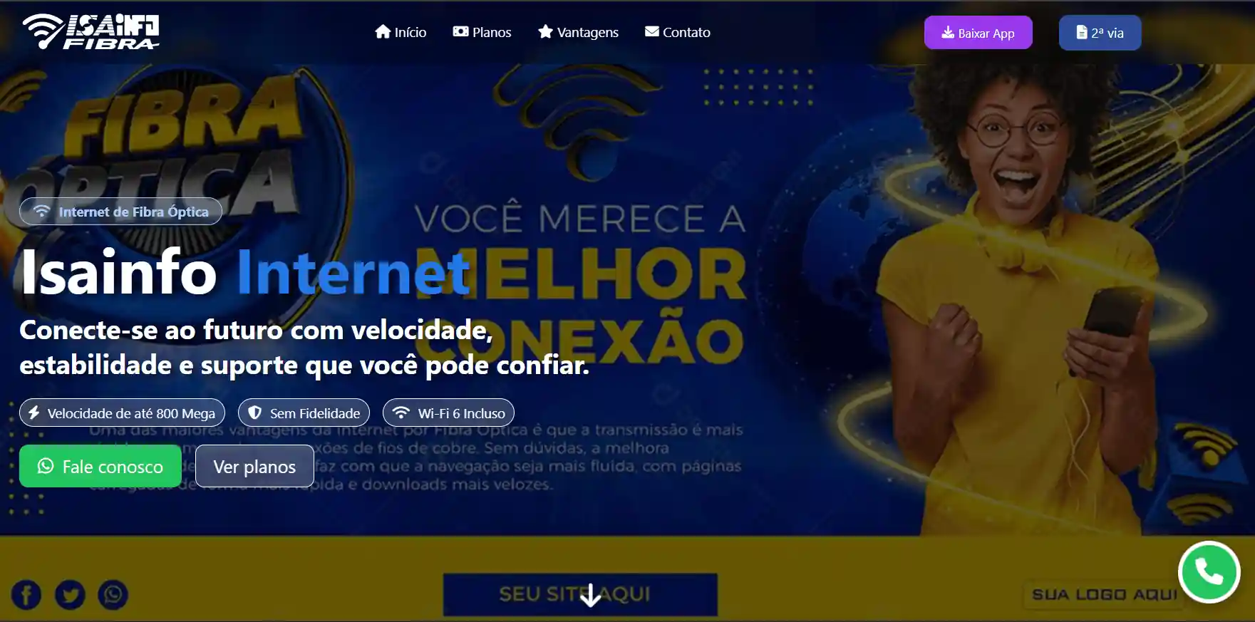 Imagem de placeholder para projeto Isainfo